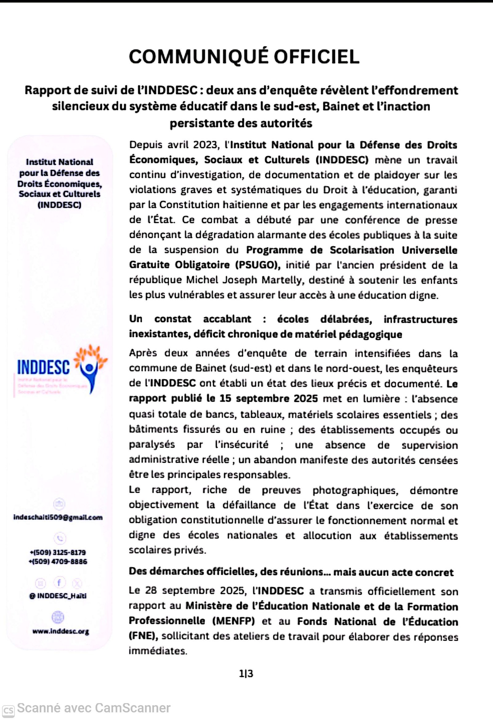 Miniature Communiqué